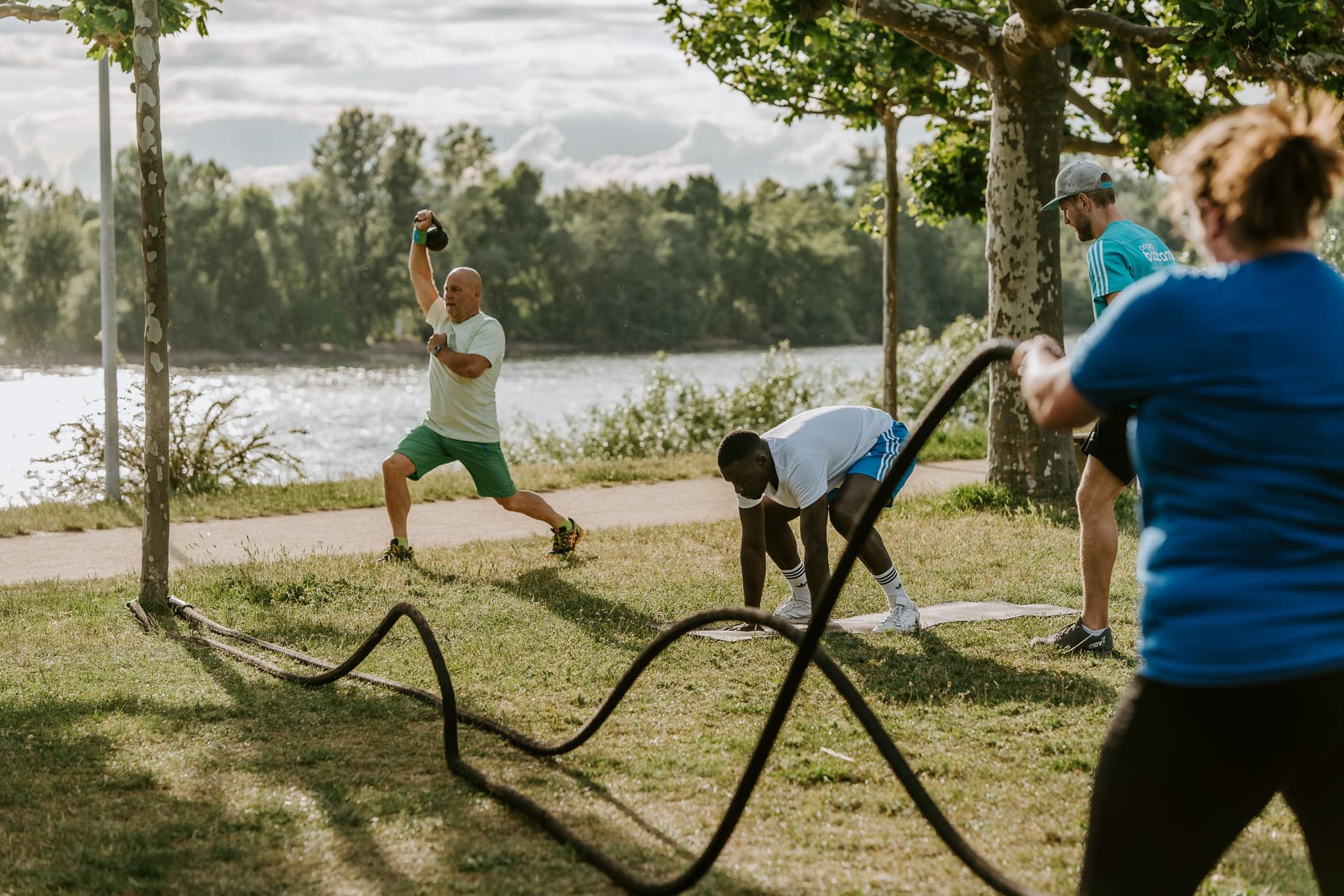 Unsere Booties beim Online Workout