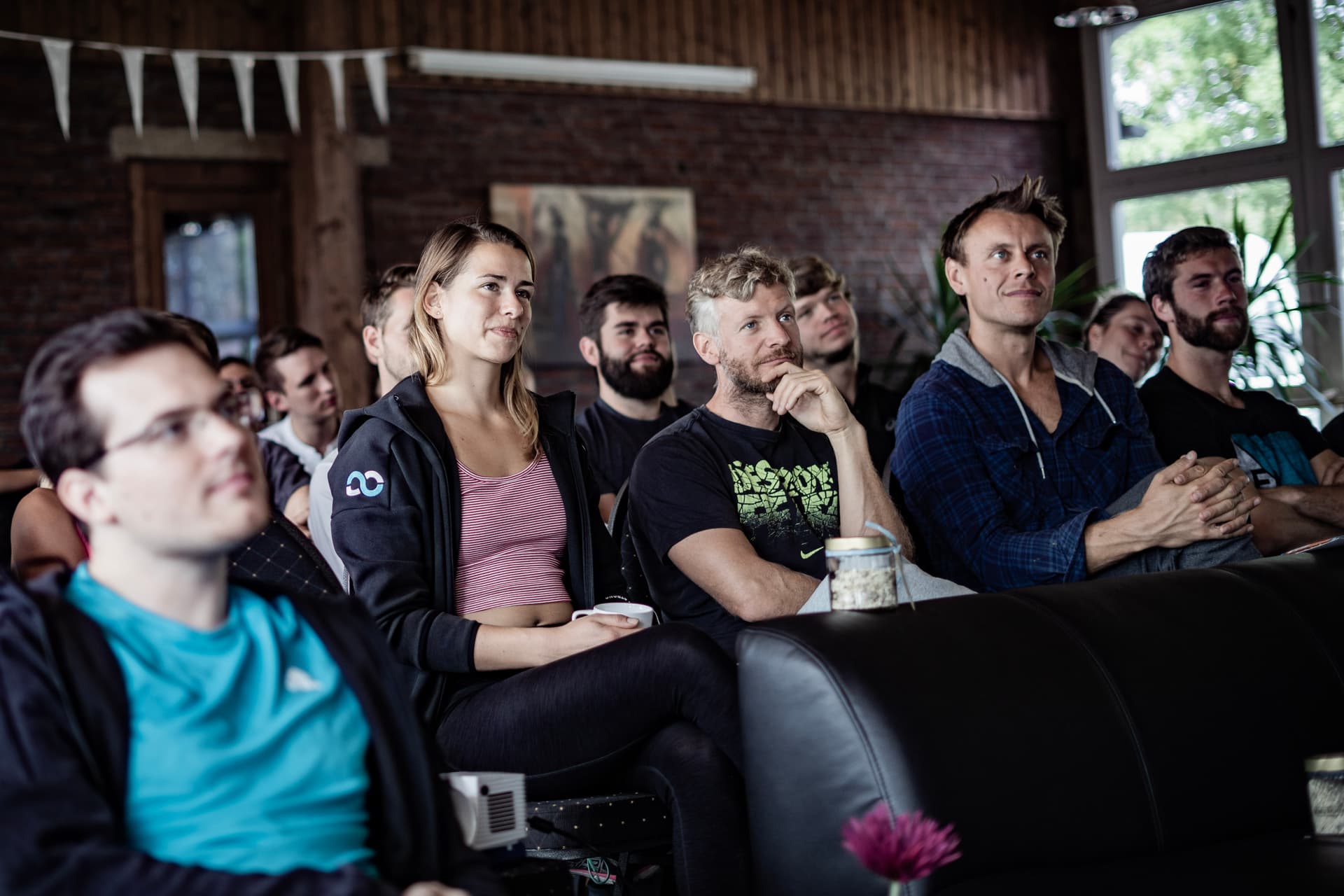 Unsere Personal Trainer/innen lernen auf einer Fortbildung