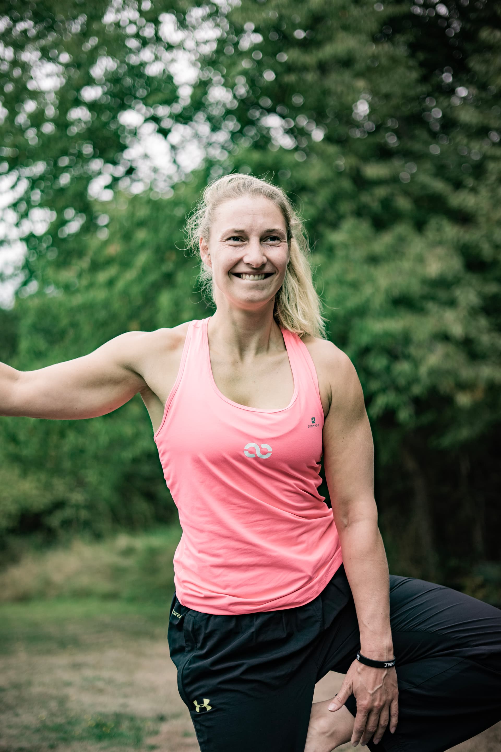 Fitnesstrainerin Anja Rinne aus München