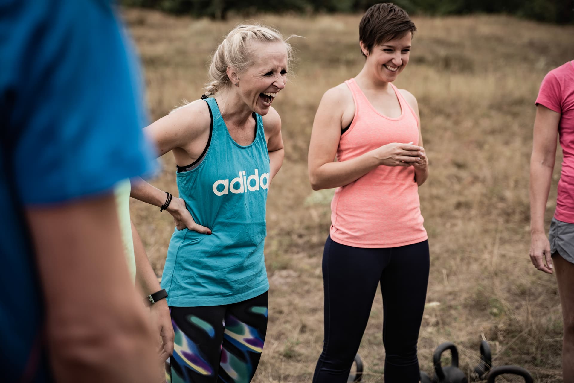 Outdoor Fitness Training trifft auf Gute Laune