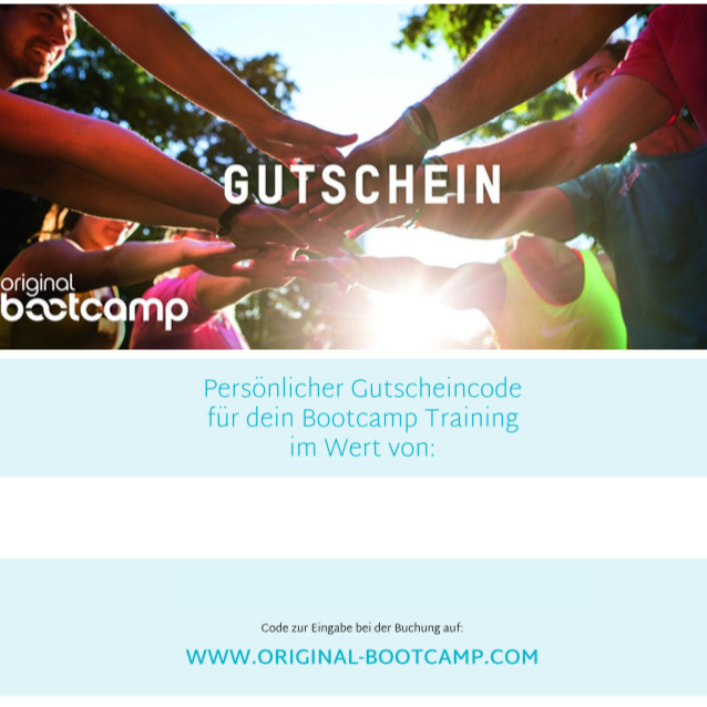 Gutschein Original Bootcamp