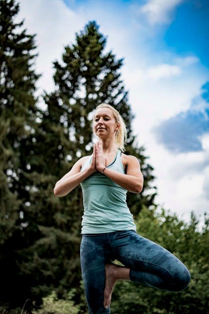 Mindful Yoga im Online Training