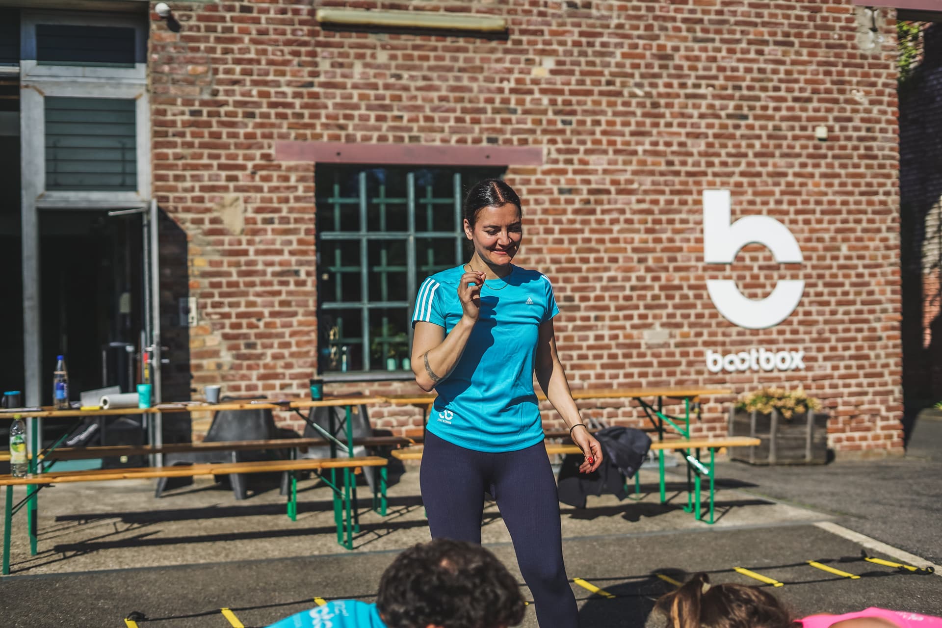 Trainerin Lilia Klassen Wiesbaden am coachen