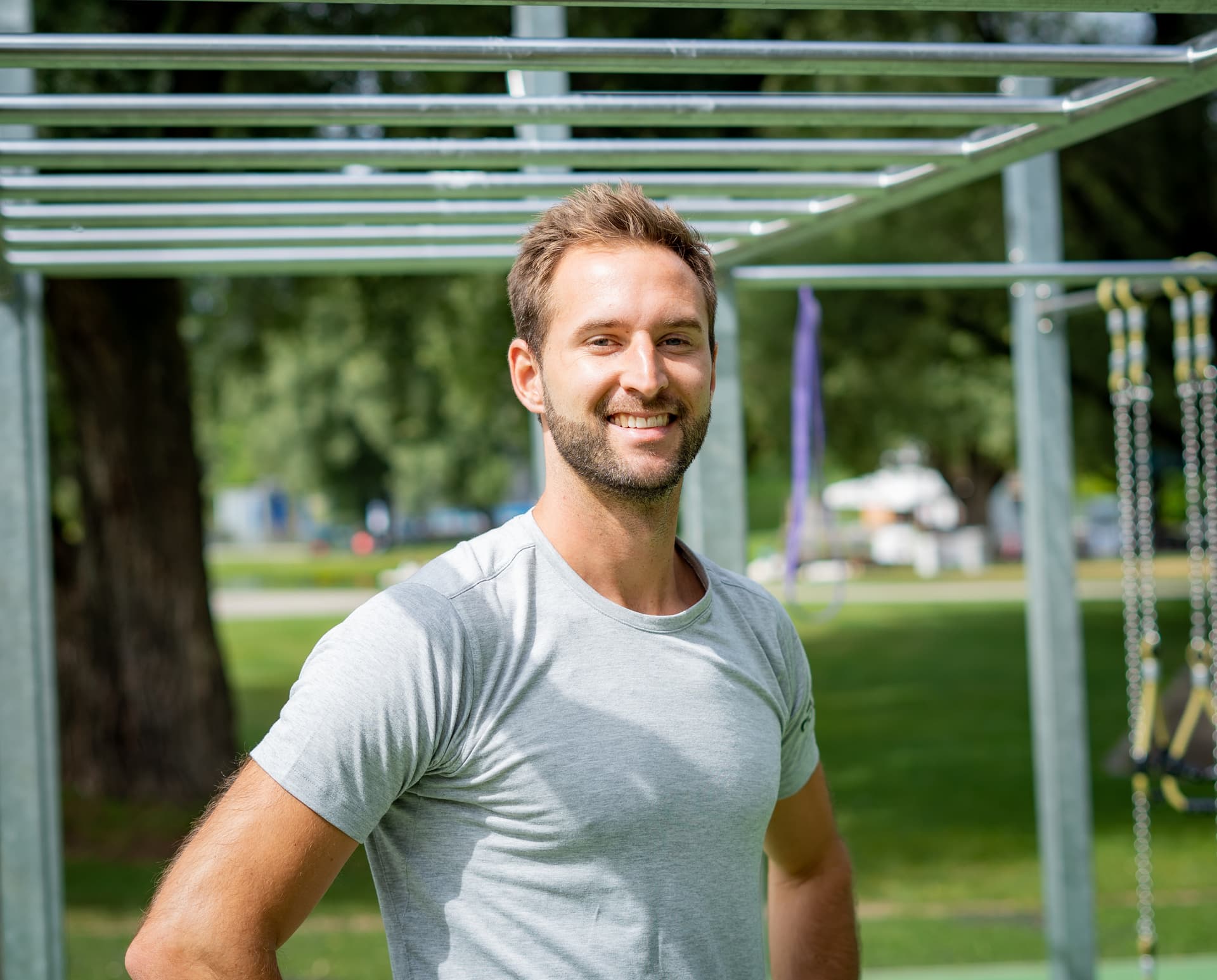 Fitnesstrainer Yannik Kupfer