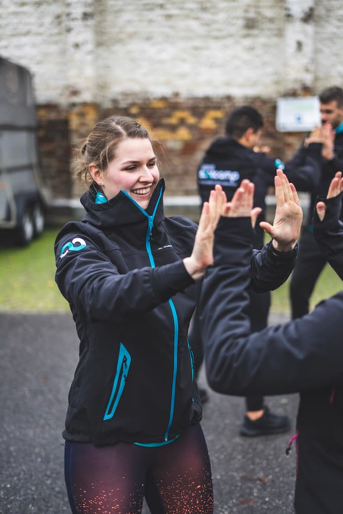 Teamwork beim Personal Training, Anne Kathrin Kuhnhardt aus Kaiserslautern