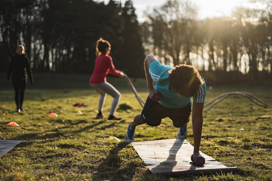 Outdoor Fitness mit Original Bootcamp