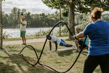 Fitnessgerät Tau bei Bootcamp
