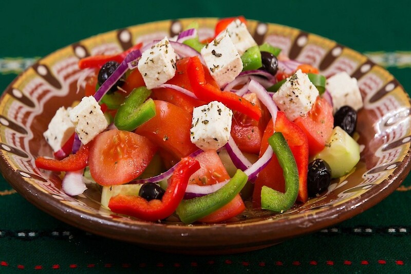 Hüttenkäse-Salat